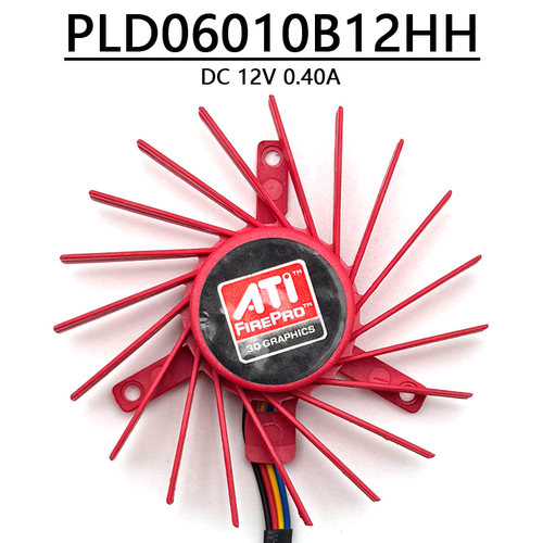 适用于AMD FirePRO W7000 V5800 5900 7800 7900 图形显卡风扇