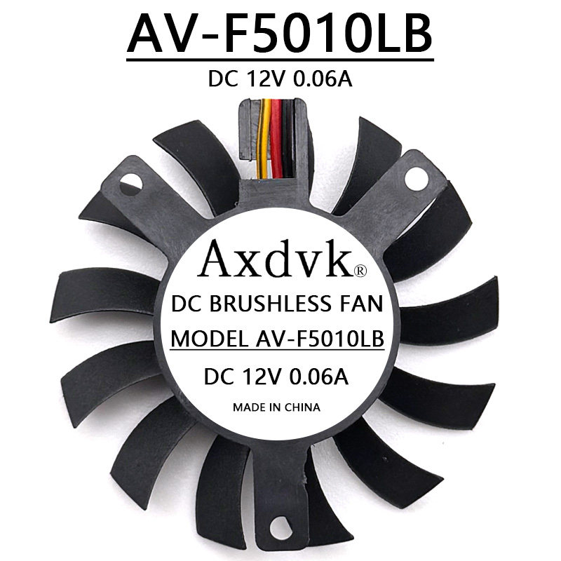 适用于Axdvk AV-F5010LB 12V 0.06A 迷你主板工控机cpu散热风扇