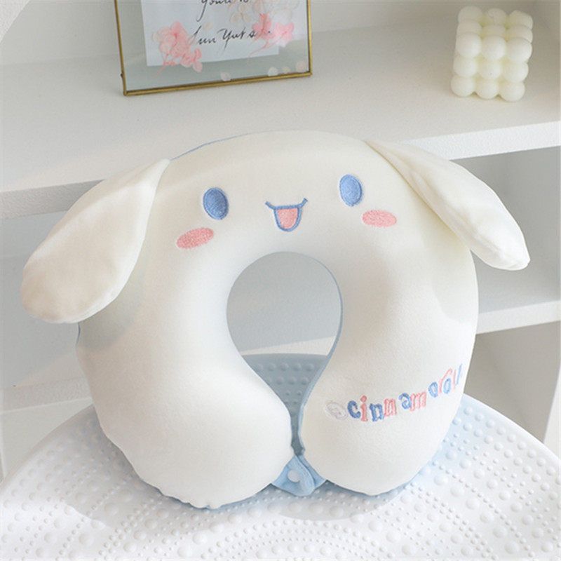 记忆棉u型枕护颈办公室旅t行靠枕午睡颈椎头枕脖枕汽车睡觉u形枕