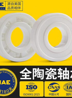 JAE全陶瓷轴承大全 6200 6201 6202 6203 6204 6205 6001 6300 CE