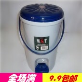 全场满9.9元 包k邮家用撞色脚踏垃圾桶厨房客厅卫生桶 卫生间垃圾