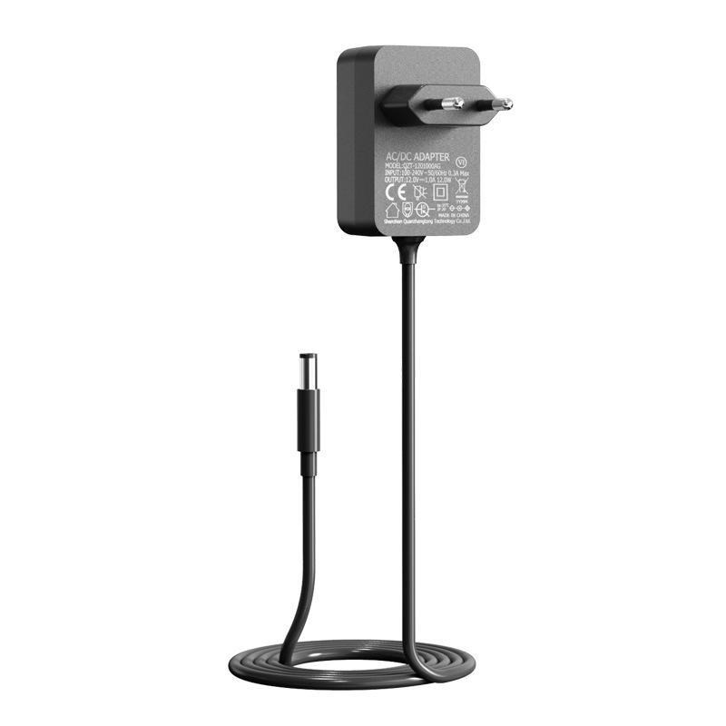 12v1a电源适配器24v0.5a欧规适配器5v2a12W路由Q器适配GSRHOS认证