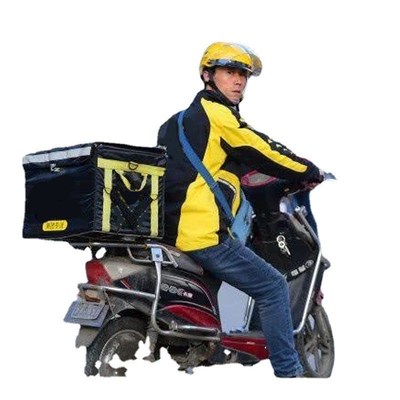 电动车货架外卖箱车架固定底架车载架加粗外卖架美团通用铁架子