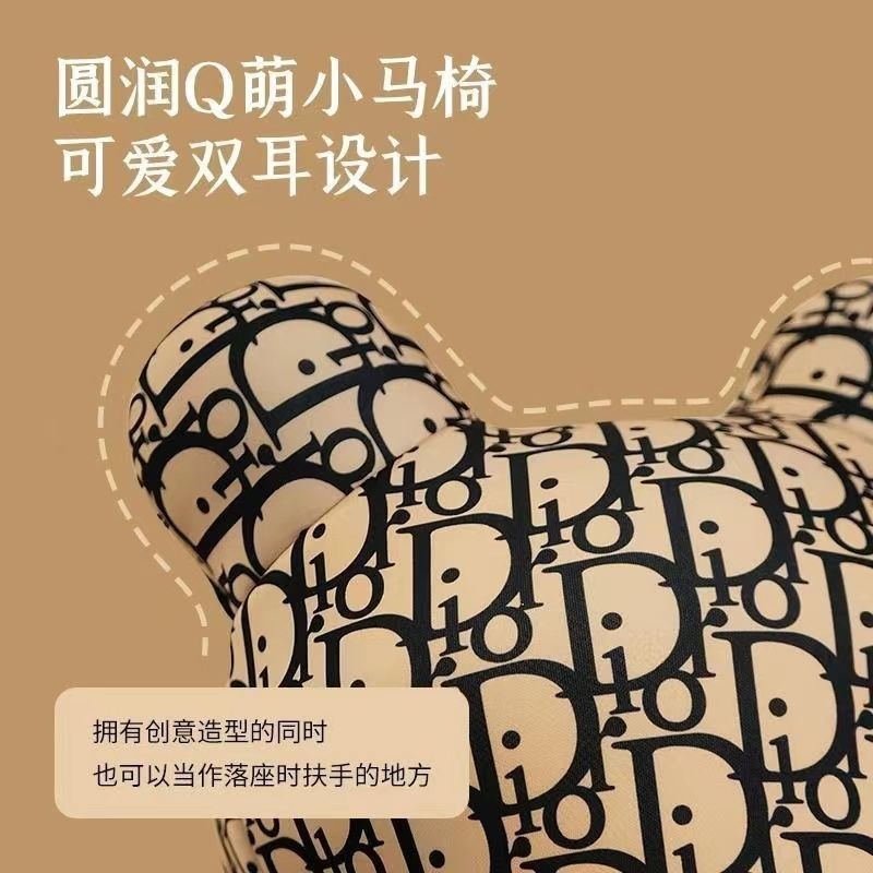 小马椅可爱椅子客厅动物凳子个性儿童坐凳卡通造型一体网红小马凳