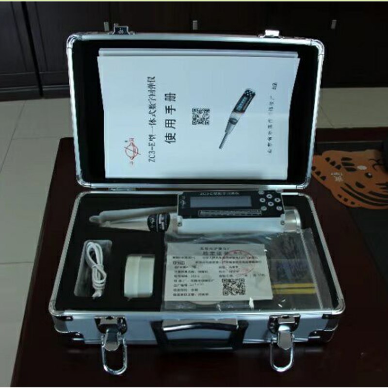 山东乐陵中回ZC3-E语音数字一体式数显回弹仪混凝土强度检测仪