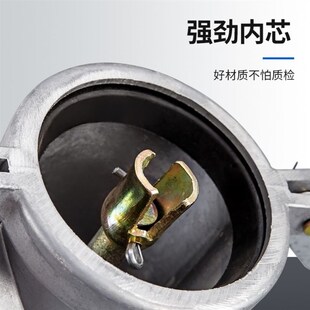 农田灌溉出水口配件上阀体内芯开口套灌溉支阀门一体开关开口拨叉