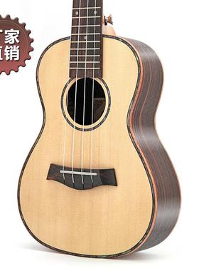 23寸玫瑰木云杉木单板尤克里里ukulele乌克丽丽四弦琴小吉他