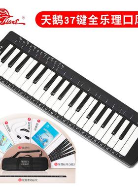 天鹅37键全乐理口风琴成人儿童学生入门吹奏演奏乐器