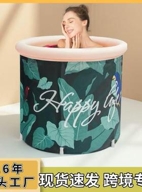 折叠泡澡桶大人洗澡桶家用汗蒸两用全身坐浴洗澡浴缸宝宝沐浴盆