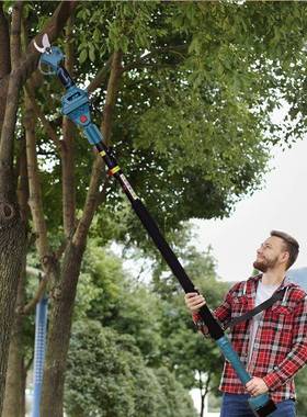 高枝剪高枝锯高空修剪电动修枝剪修枝锯加长高枝粗枝果树园林修剪
