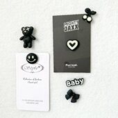 工字钉毛毡软木板扎照片墙图钉留言板大头针按钉卡通