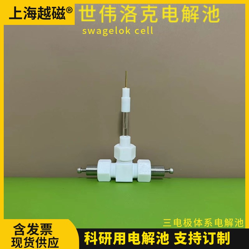 上海世伟洛克电解池 Swagelok模拟电池 三电极测试装置测试电极池