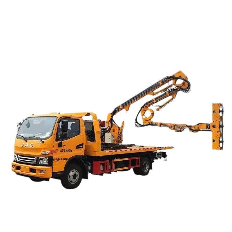 车载式绿篱修剪机 伸缩臂高速公路绿化带边坡高空树枝修剪车