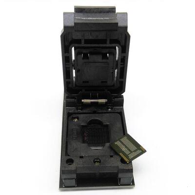 HMILU厂家EMCP221转20pin测试座手机IC数据恢复专用 BGA221编程座