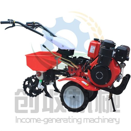 手扶自走式多功能除草旋耕机农用汽柴油开沟刨翻地松土犁地打地机