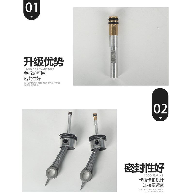 30MPA单缸高压充气泵高压活塞总成+低压缸整套维修养护原装配件