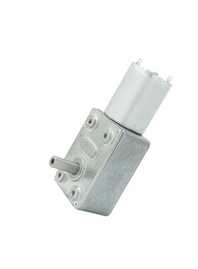 ZGY370大扭矩马达自锁力齿轮涡轮蜗杆24v直流减速电机12V低速电机