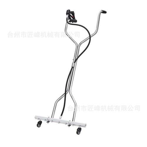 高压清洗机7孔洗地排冲市政道路清洗器1/4快插洗地器手推式水扫帚
