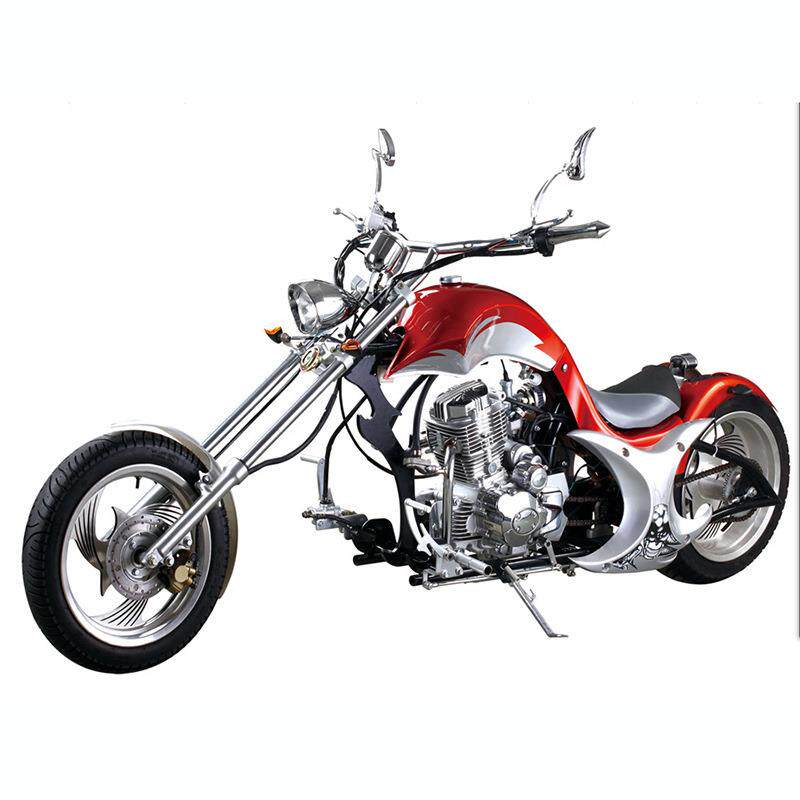 150CC太子摩托车 大功率成人助力车 复古踏板车女街车