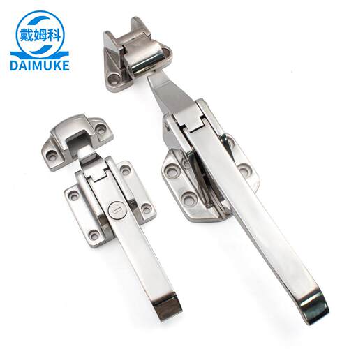 DK615冷冻库冷藏门烤箱把手锁不锈钢密封扣压缩迫紧式密闭搭扣锁