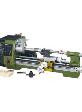 24400 德国迷你魔车床PD400 微型车小型实验室家用快换盘花盘专用