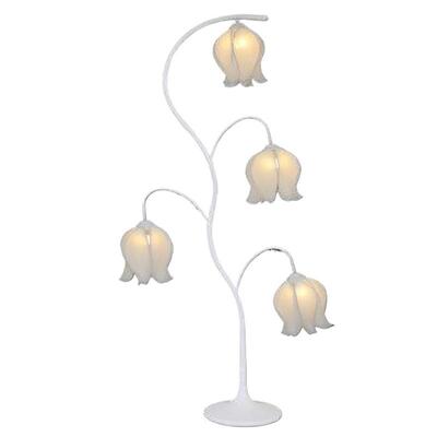 新款婚庆铁艺发光铃兰花蕾路引灯光装饰婚礼场景布置舞台摆件道具