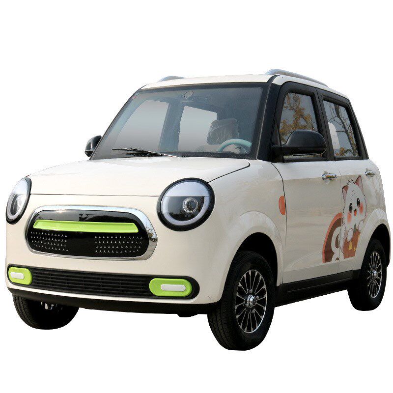 老头乐电动四轮油电两用女士新能源低速汽车家用小四轮电动代步车