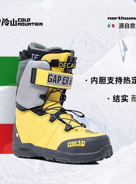 冷山雪具 20款 NW Northwave decade单板滑雪鞋男进阶全能款抽绳