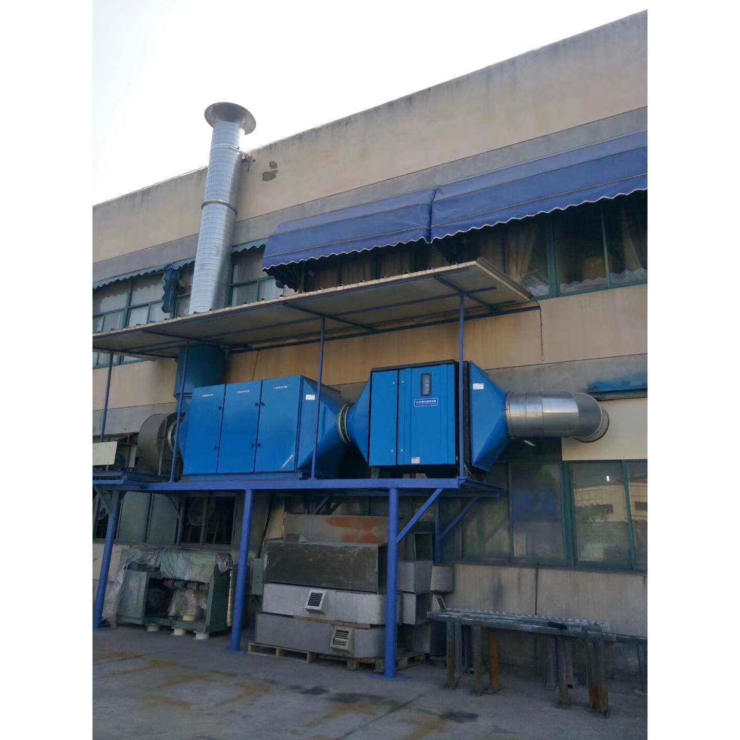 浙江喷漆房漆雾废气净化设备，活性炭废气净化器，光氧催化设备