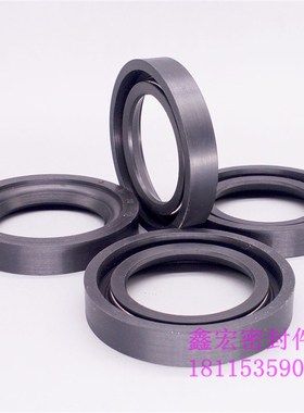 J型橡胶无骨架油封大全260/270*300/310*20旋转主轴承用密封圈件