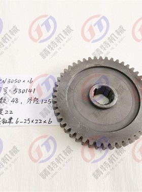 南京四机 ZN3040*16/Z3050 齿轮530141 齿数48 外125 齿厚13 孔25