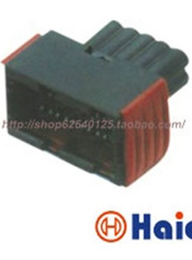 DJ7102K-3.5-21  汽车10孔3.5系列防水接插件 含端子  1-967240-1