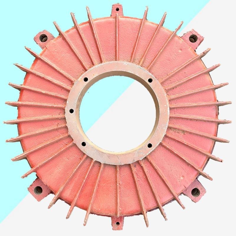 大型电机端盖Y355M-4多孔铸铁挡盖Y2轴承室319