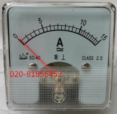 交流电流表SD60-15A SD60-20A SD-60 CLASS 2.5