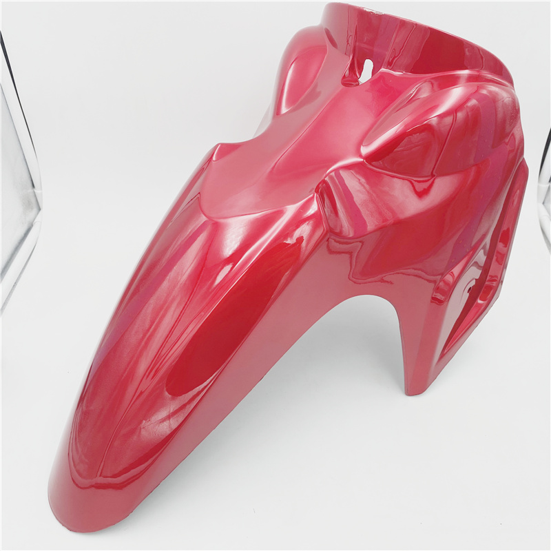 适用铃木畅迪FW110弯梁摩托车前瓦前泥瓦 前泥板 挡泥板 前挡水板