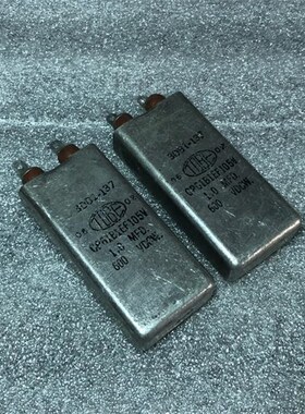 古董 美国 TOBE CP61B1EF105V 600V 1UF 高压胆机耦合油浸电容