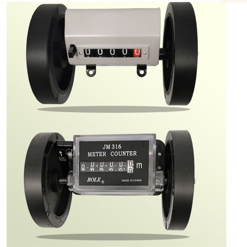 伯乐Z96-F计数器计米表记码表JM316高精度滚轮式验布机打卷机