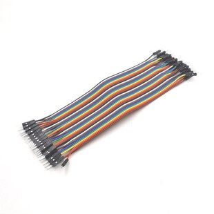 40P杜邦线 面包板测试线 公对公头 21CM 40根一排 20CM 2.54MM