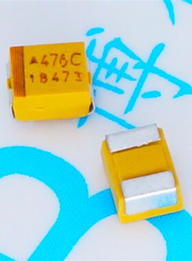 B型 16V47UF 476C 贴片钽电容 3528 1210 胆电容 有极性电容