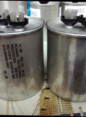 拆机 美国AEROVOX 15UF 370V AC 发烧胆机高压滤波油浸无极电容
