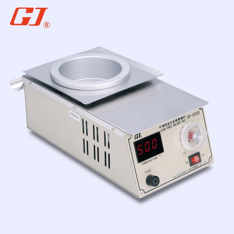 广州黄花 CP-P150合金锅融锡炉 无铅浸锡 圆形锅200W350W450W500W