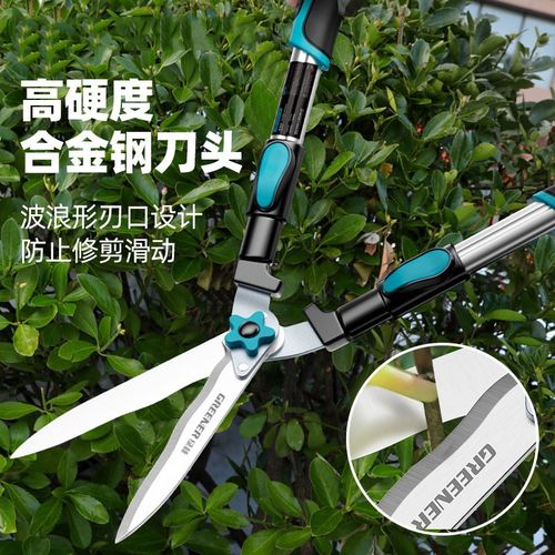 德国园艺大剪刀园林修剪绿篱草坪果树高枝专用多功能剪花修枝剪刀
