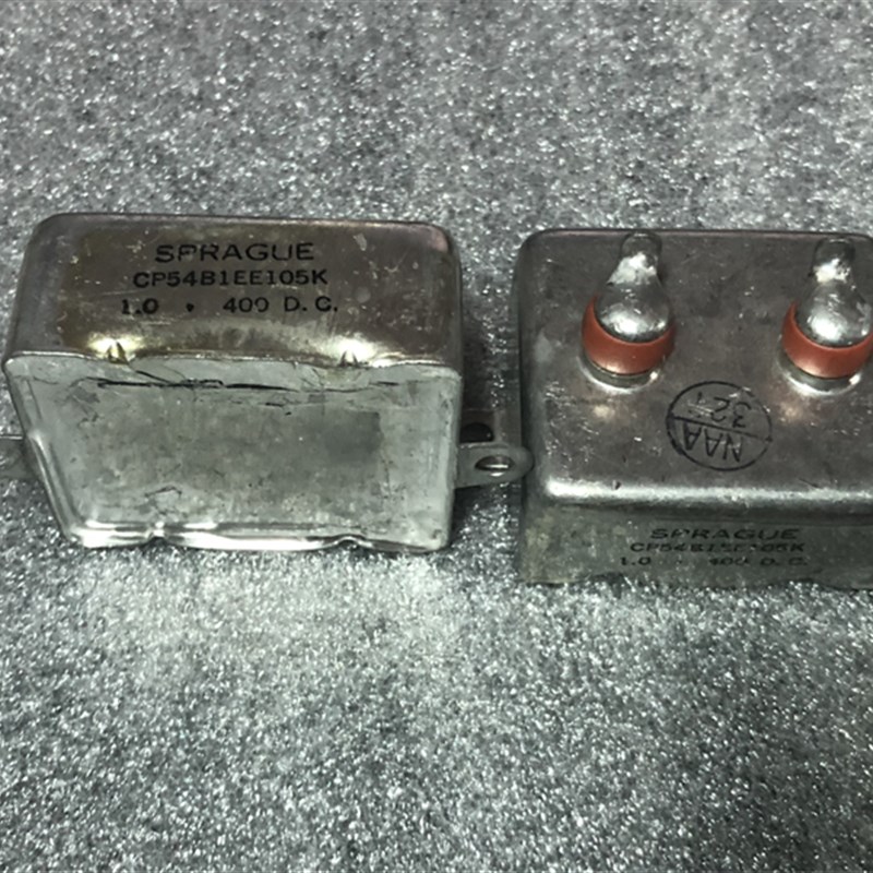 古董 SPRAGUE 思碧CP54B1EE105K 400V 1UF 高压胆机耦合油浸电容