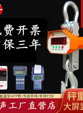 上海友声吊秤1T3T5T10T15T20T30T吊钩秤友声OCS电子吊秤吊钩称