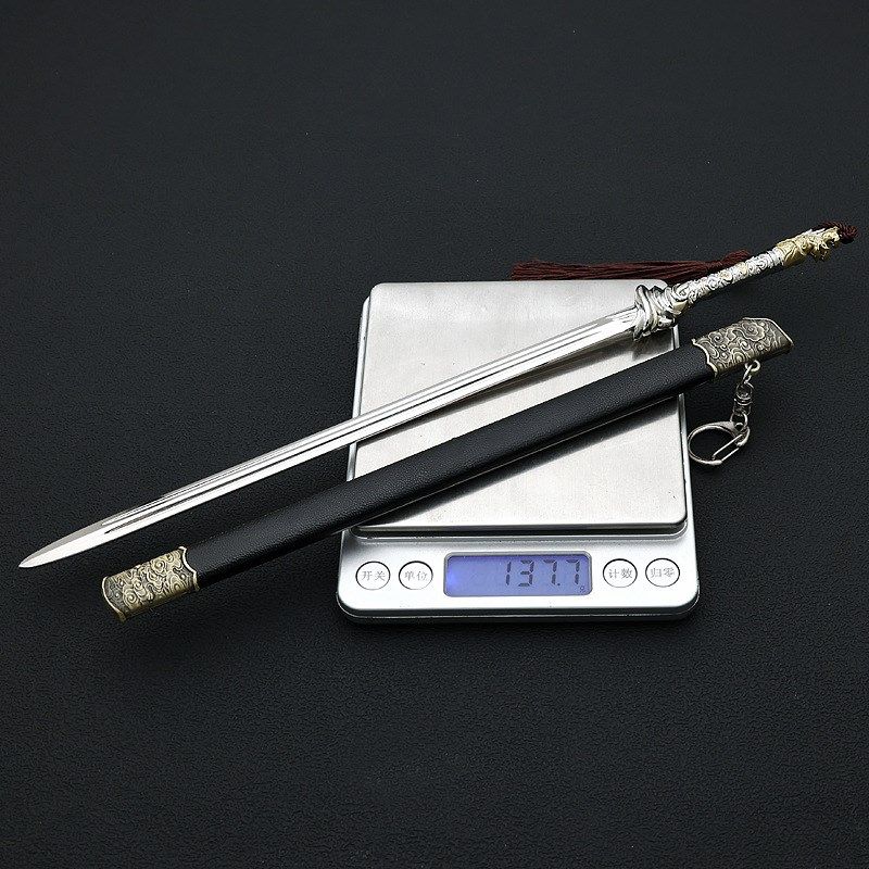 莲花楼影视周边少师剑吻颈剑30CM全金属锌合金工艺品武器模型摆件,特色手工艺,其他特色工艺品,淘宝优惠券,粉丝福利购,淘宝优惠卷