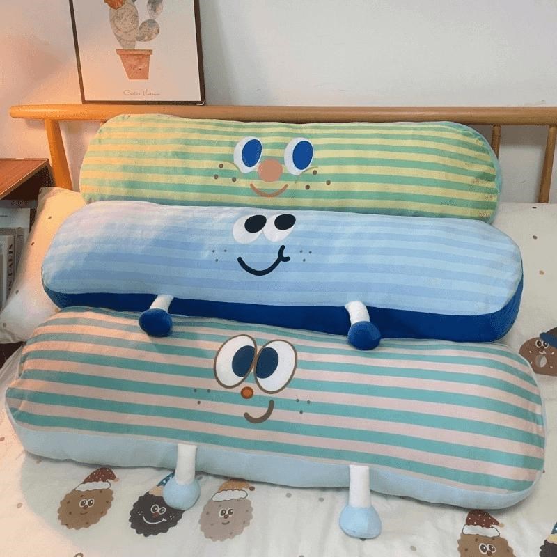 可爱长条枕头抱枕女生宿舍卧室睡觉床上夹腿侧睡靠垫抱枕Y