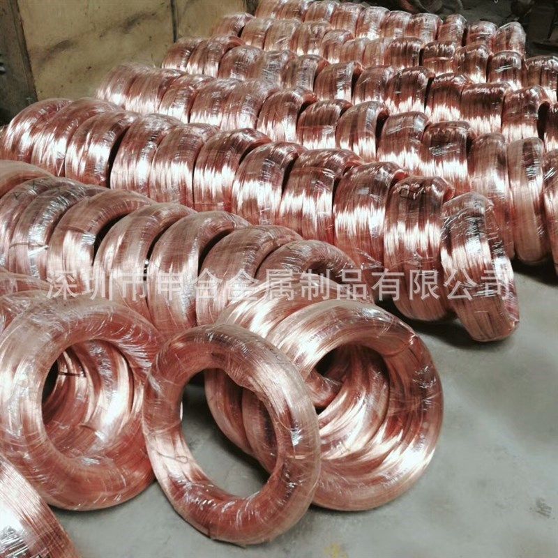 t2紫铜线 C1100红铜线 螺丝铆钉铜线铜丝1/1.5/2/3/4/5/6mm纯铜线
