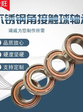 不锈钢 角接触球轴承 S7205B/S7207B/S7208B/7209/7210ACP5