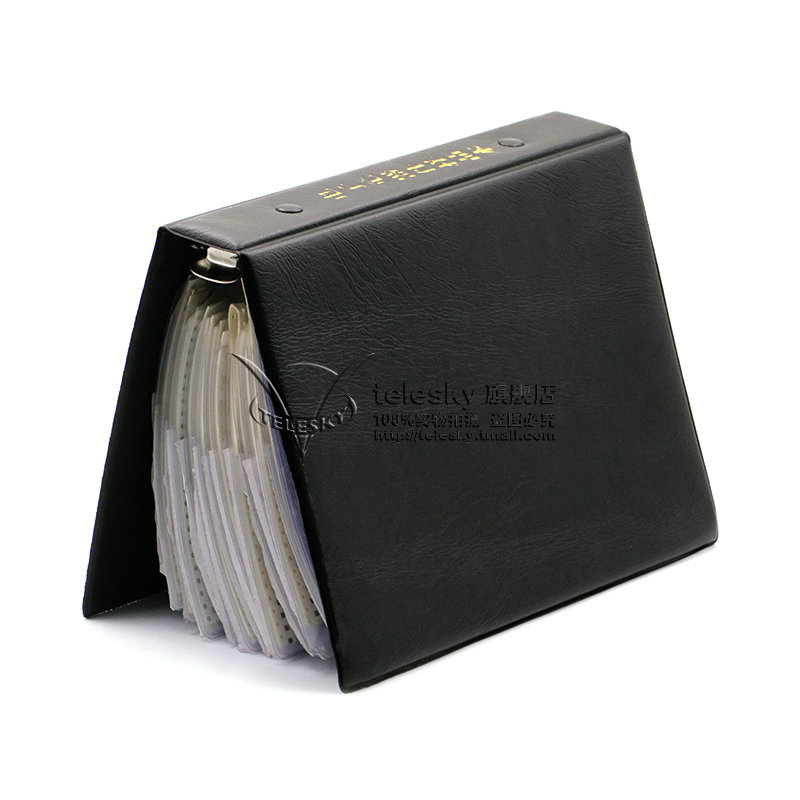 0805贴片电阻包 170种每种50祇共8500祇 电阻器1样品本样品册