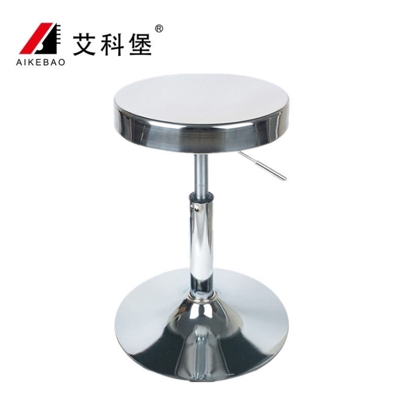 艾科堡不锈钢实验凳工厂车间流水线工作凳子可升降40*50cm光面吧